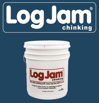 log jam chinking colors